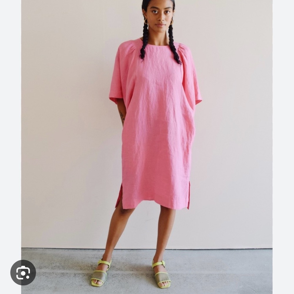 NWOT Ilana Kohn Iona Dreas Bubblegum Pink S
